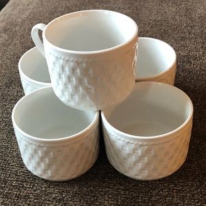 Set of 5 Coffee Mugs Gourmet Collection by Oneida